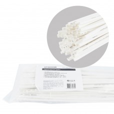 Термоусадочная трубка STEKKER 4,0/2,0 мм, длина 100 см., усадка 2:1, белый HST-420-100WH. Упаковка (50 шт) 50254