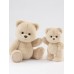 Авторская мягкая игрушка Lina Медведь (длинная шерсть) S (±20 см) молочный цвет Авторская мягкая игрушка Lina Медведь (длинная шерсть) S (±20 см) молочный цвет