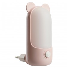 Светильник ночник Feron FN1172 0,8W 220V, розовый 52061 Светильник ночник Feron FN1172 0,8W 220V, розовый 52061