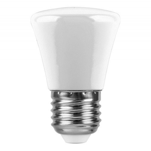 Лампа светодиодная Feron LB-372 Колокольчик матовый E27 1W 6400K