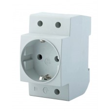 Розетка на DIN-рейку STEKKER PST16-70-20 2P+PE 16А, серый 39171 Розетка на DIN-рейку STEKKER PST16-70-20 2P+PE 16А, серый 39171