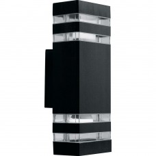 Светильник садово-парковый Feron DH0807, на стену вверх/вниз,  E27 230V, черный 41154 Светильник садово-парковый Feron DH0807, на стену вверх/вниз,  E27 230V, черный 41154