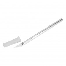 Нож макетный, 5 доп. лезвий, алюминий, STEKKER KMU-40-S 50196 Нож макетный, 5 доп. лезвий, алюминий, STEKKER KMU-40-S 50196