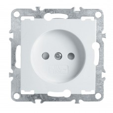Розетка 1-местная б/з (механизм), STEKKER, PST10-9109-01, 250В, 16А с защитной шторкой, серия Эрна, белый 39316 Розетка 1-местная б/з (механизм), STEKKER, PST10-9109-01, 250В, 16А с защитной шторкой, серия Эрна, белый 39316