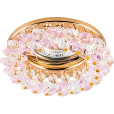 Светильник встраиваемый Feron CD4141 потолочный MR16 G5.3 розовый, золотистый Светильник встраиваемый Feron CD4141 потолочный MR16 G5.3 розовый, золотистый