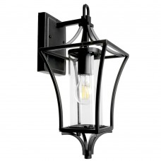 Светильник садово-парковый Feron PL731 на стену вниз  60W E27 230V, черный 51269 Светильник садово-парковый Feron PL731 на стену вниз  60W E27 230V, черный 51269