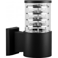 Светильник садово-парковый Feron DH0801, на стену вверх, E27 230V, черный 06300 Светильник садово-парковый Feron DH0801, на стену вверх, E27 230V, черный 06300