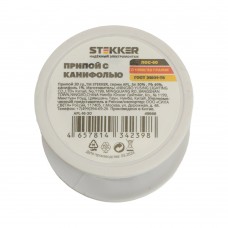 APL-16-30 Припой в бобине 30 гр, 50% олово, 49% свинец, 1% канифоль STEKKER 49968 APL-16-30 Припой в бобине 30 гр, 50% олово, 49% свинец, 1% канифоль STEKKER 49968