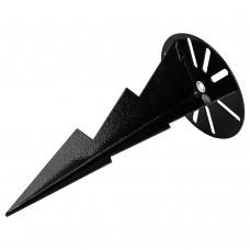 ДГ-03 Держатель грунтовый для ландшафтных светильников-столбиков, черный FERON 51814