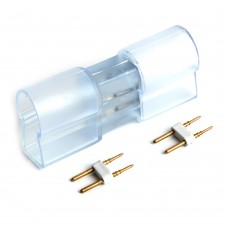 Соединитель прямой для светодиодной ленты 220V LS721, LD513. Упаковка (5 шт) FERON 48209 Соединитель прямой для светодиодной ленты 220V LS721, LD513. Упаковка (5 шт) FERON 48209