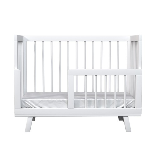Кроватка для новорожденного Lillaland - модель Lilla Aria (НИК23)белая Кроватка для новорожденного Lillaland - модель Lilla Aria (НИК23)белая