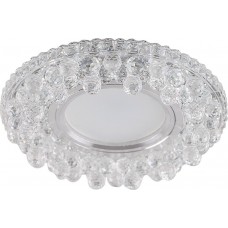 Светильник встраиваемый с LED подсветкой Feron CD941 потолочный MR16 G5.3 прозрачный 32654 Светильник встраиваемый с LED подсветкой Feron CD941 потолочный MR16 G5.3 прозрачный 32654