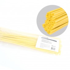 Термоусадочная трубка STEKKER 4,0/2,0 мм, длина 100 см., усадка 2:1, желтый HST-420-100YW. Упаковка (50 шт) 50263