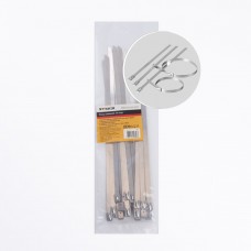 Хомут стальной STEKKER SSCTE79-300 7.9х300мм, d пучка max 82мм, нагрузка 120кг, серый, упаковка 25 шт 32801 Хомут стальной STEKKER SSCTE79-300 7.9х300мм, d пучка max 82мм, нагрузка 120кг, серый, упаковка 25 шт 32801