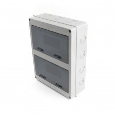 Бокс настенный STEKKER EBX50-1/24-65 24 модуля, пластик, IP65 39194 Бокс настенный STEKKER EBX50-1/24-65 24 модуля, пластик, IP65 39194