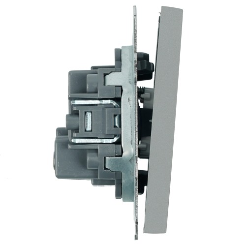 Выключатель 2-клавишный самовозвратный (механизм), STEKKER, 250В, 10А, серия Эмили, RSW10-5113-10, платиново-серый, soft touch 50329 Выключатель 2-клавишный самовозвратный (механизм), STEKKER, 250В, 10А, серия Эмили, RSW10-5113-10, платиново-серый, soft touch 50329