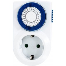 Розетка с таймером Feron TM50 суточная мощность 3500W/16A 23238 Розетка с таймером Feron TM50 суточная мощность 3500W/16A 23238