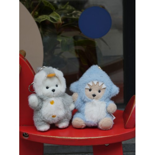 Авторская мягкая игрушка Lina Медведь белый в костюмчике Пингвин брелок XS (±15 см) Авторская мягкая игрушка Lina Медведь белый в костюмчике Пингвин брелок XS (±15 см)