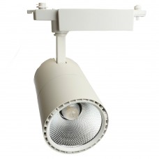 Светодиодный светильник Feron AL103 трековый однофазный на шинопровод 40W 4000K, 35 градусов, белый с индексом цветопередачи >90Ra серия TrueColor 48943 Светодиодный светильник Feron AL103 трековый однофазный на шинопровод 40W 4000K, 35 градусов, белый с индексом цветопередачи >90Ra серия TrueColor 48943