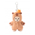 Костюм капибары-брелок XS