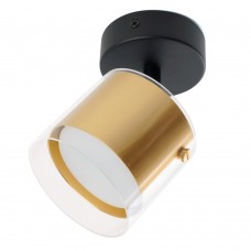 Светильник Feron HL3891 LUMINA настенно-потолочный под лампу GX53, золото, черный 48797 Светильник Feron HL3891 LUMINA настенно-потолочный под лампу GX53, золото, черный 48797