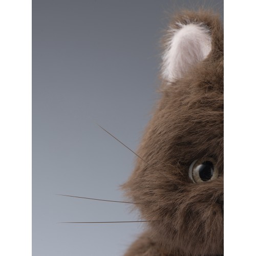 Авторская мягкая игрушка Lina Кошка Тирамису коричневый S (±20 см) Авторская мягкая игрушка Lina Кошка Тирамису коричневый S (±20 см)