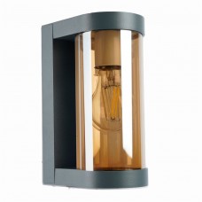 Светильник садово-парковый Feron DH1901, на стену, E27 230V, серый 52189 Светильник садово-парковый Feron DH1901, на стену, E27 230V, серый 52189