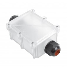 LD537 Коробка распределительная водонепрониц. 2 вых. с 4-конт. коннектором, STEKKER, 450V, 130х70х41, прозрач 50129 LD537 Коробка распределительная водонепрониц. 2 вых. с 4-конт. коннектором, STEKKER, 450V, 130х70х41, прозрач 50129