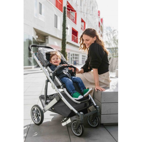 Коляска прогулочная UPPAbaby Cruz V2 JORDAN графитовый меланж