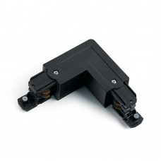 Коннектор угловой левый (внешний) трехфазный для шинопровода ,черный ,PRO-0435/PRO-043522-2-RUS АлНорд/НордАл 41082