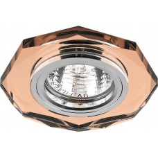 Светильник встраиваемый Feron DL8020-2/8020-2 потолочный MR16 G5.3 коричневый Светильник встраиваемый Feron DL8020-2/8020-2 потолочный MR16 G5.3 коричневый