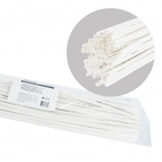 Термоусадочная трубка STEKKER 4,0/2,0 мм, длина 100 см., усадка 2:1, белый HST-420-100WH. Упаковка (50 шт) 50256