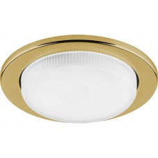 Светильник встраиваемый Feron DL53 потолочный GX53 золотистый 28453 Светильник встраиваемый Feron DL53 потолочный GX53 золотистый 28453