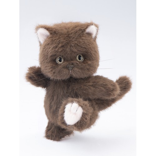 Авторская мягкая игрушка Lina Кошка Тирамису коричневый S (±20 см) Авторская мягкая игрушка Lina Кошка Тирамису коричневый S (±20 см)