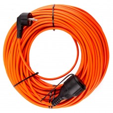 STD08-31-30 Удлинитель-шнур 1-местный ПВС с/з 3*1,5мм2, IP54, 30м, 16А, серия Standart STEKKER 50345