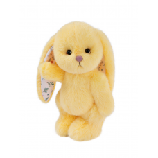 Lina Кролик S (±20 см) висячие уши с принтом жёлтый цвет лимитированная версия Lina Кролик S (±20 см) висячие уши с принтом жёлтый цвет лимитированная версия