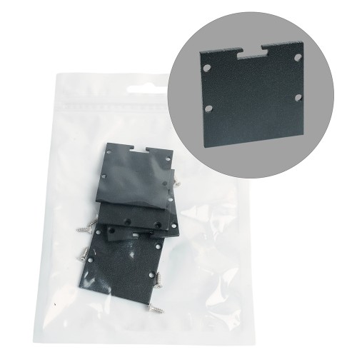 Заглушка без отверстия для профиля CAB256,  LD352 (комплект 4шт) FERON 52094 Заглушка без отверстия для профиля CAB256,  LD352 (комплект 4шт) FERON 52094