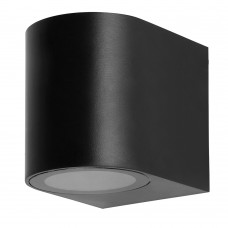 Светильник садово-парковый FeronONE DH014-P,на стену, GU10 220-240V, черный пластик 51543