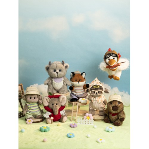 Авторская мягкая игрушка Lina Секретный бокс размер S (±15 см) Авторская мягкая игрушка Lina Секретный бокс размер S (±15 см)