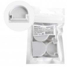 Заглушка без отверстия для профиля CAB283, LD382 (комплект 4шт) FERON 48257 Заглушка без отверстия для профиля CAB283, LD382 (комплект 4шт) FERON 48257