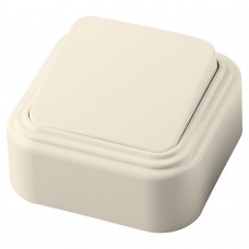 Выключатель STEKKER PSW06-21-20 одноклавишный открытой установки, 250В, 6А, IP20, слоновая кость (VA1  6-131-БЖ) 49051 Выключатель STEKKER PSW06-21-20 одноклавишный открытой установки, 250В, 6А, IP20, слоновая кость (VA1  6-131-БЖ) 49051