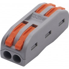 Клемма строительно-монтажная STEKKER для подключения фазных проводников 2 контактные группы, (1 ввод,1вывод на полюс) LD222-422. Упаковка (40 шт) 39035 Клемма строительно-монтажная STEKKER для подключения фазных проводников 2 контактные группы, (1 ввод,1вывод на полюс) LD222-422. Упаковка (40 шт) 39035