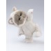 Авторская мягкая игрушка Lina Кошка Сиамская белая S (±20 см) Авторская мягкая игрушка Lina Кошка Сиамская белая S (±20 см)