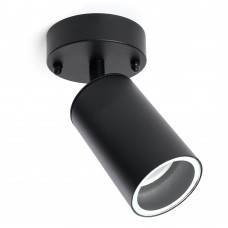 Светильник садово-парковый Feron DH1704, на стену, GU10 230V, черный (на стену) 48322 Светильник садово-парковый Feron DH1704, на стену, GU10 230V, черный (на стену) 48322