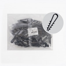 Дюбель-хомут для круглого кабеля (11-18мм), STEKKER DCL00-11-18, полипропилен, черный (100шт.) 39335 Дюбель-хомут для круглого кабеля (11-18мм), STEKKER DCL00-11-18, полипропилен, черный (100шт.) 39335