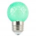 Лампа светодиодная Feron LB-385 Шарик зеленый прозрачный E27 1W 230V 52163