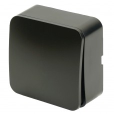 Выключатель открытой установки 1-клавишный, STEKKER, 250В, 10А, IP20, серия София, черный, MSW10-10-02 49291 Выключатель открытой установки 1-клавишный, STEKKER, 250В, 10А, IP20, серия София, черный, MSW10-10-02 49291