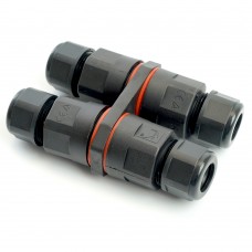 Соединитель-коннектор LD542  3-контактный на 4 выхода, с СМК221 пружинным контактом IP68, черный STEKKER 49195 Соединитель-коннектор LD542  3-контактный на 4 выхода, с СМК221 пружинным контактом IP68, черный STEKKER 49195