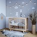 Кроватка для новорожденного Lilla (приставная) - модель Aria дерево + Матрас DreamTex 120х60 см