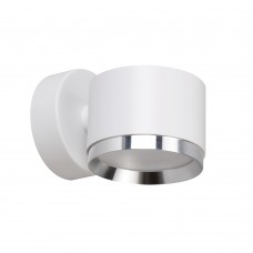 Светильник  настенный Feron HL4598  Barrel DUET 12W, 230V,GX53, белый + хром IP20 51690 Светильник  настенный Feron HL4598  Barrel DUET 12W, 230V,GX53, белый + хром IP20 51690